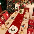 thumbnail image 4 of FeiFu Christmas Placemats and Table Runner Combination Set Festive Prints Washable Material for Dining Table Home Party and Holiday Decor, 4 of 6