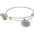 thumbnail image 1 of Alex and Ani Occupations Bracelet Extensible pour les Femmes, Charme de Pompier, Finition Argent Rafaélien, 2 à 3,5 Po (A18EBFFRS), 1 of 3