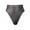 Grey, variant on Women's Sexy Oil Glossy Briefs See Through Sheer Thong Panties Seamless High Cut Underwear Shiny Rave Dance Bottoms (Pink, XXL)