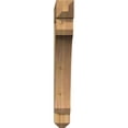 thumbnail image 2 of Ekena Millwork 6"W x 38"D x 46"H Legacy Craftsman Rough Sawn Bracket, Western Red Cedar, 2 of 4