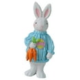 thumbnail image 4 of Figura de conejo de resina en miniatura para Pascua, estatua de conejo, estantería para el hogar, escritorio Azul, 4 of 9