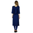 thumbnail image 3 of Bimba Women Casual Tunic Formal Kurta Kurti Every-Day Wear Blouse, 3 of 7