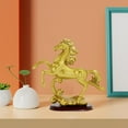 thumbnail image 4 of Estatua de caballo al galope creativa Escultura Figura Animal Resina Arte Feng Shui para A, 4 of 7