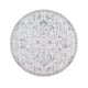 thumbnail image 1 of Alfombra antideslizante Rug Jinchan redonda vintage gris de 183 cm, 1 of 9