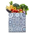 thumbnail image 1 of Sac de Courses Tribal en Toile Boho Chic – Sac Réutilisable Style Encre, 1 of 6
