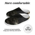 thumbnail image 6 of Haiem Gothic Raven Portrait Print Women's Fuzzy Memory Foam House Slipper Cozy Home Footwear Non-slip Winter Slippers-37/38, 6 of 7