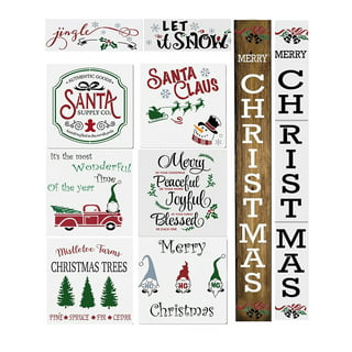 Santa's Boot Prints Reusable Wood Stencil - SHIPS FREE! – Heep Design Co.