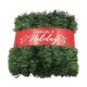 thumbnail image 2 of Guirnalda artificial navideña de paja verde | Rollo de 10 m, decoración para bodas y fiestas, 2 of 9