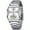 Silver, variant on Fashion Unisex Digital Analog Watch Business Casual Multifunctional LED Electronic Wristwatch Stainless Steel Band with Dual Display,Alarm, Luminous Backlight