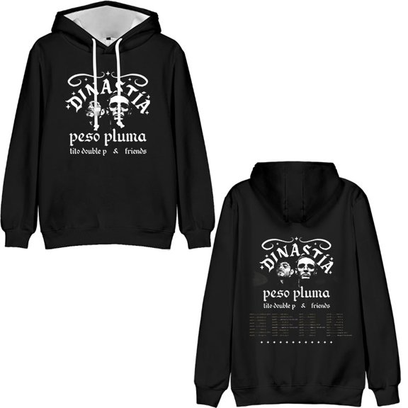 Peso Pluma Merch 2026 Tour Hoodie Halloween Sweatshirt Streetwear Unisex Winter&Spring Casual Fashion Y2K Pullovers Top