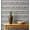 Black (Plain Vinyl), variant on S4Sassy Self-Stick Decorative Wallpaper, Tribal Stripe Print Wall Paper, Vinyl Waterproof Contact Paper, Black, 25"x120"inch Removable Renter Friendly Wall Covering For Bedroom, Dining Room