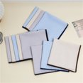thumbnail image 3 of BIBABLYKE 1/3PCS Men's Cotton Handkerchiefs Traditional Style Reusable Soft And Absorbent Square Hankies 43x43cm, 3 of 7