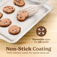thumbnail image 4 of Nonstick Stackable Bakeware Set - Durable, Easy Release Baking Set, Black, 10 Pcs, 4 of 7