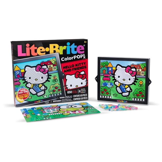 Juguete Electrónico Educativo Lite Brite Color Pop Hello Kitty
