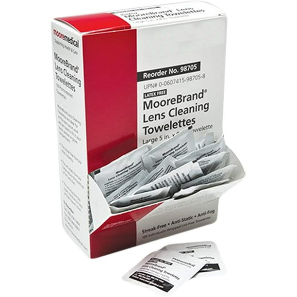 Lens Cleaning Towelettes. Pack of 1000 Lens Cleaning Wipes for Eyewear