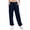 Navy, variant on Womens Baggy Sweatpants Heavyweight Wide Leg Drawstring Sweat Pants,Casual Lounge Joggers Slacks with Pockets