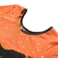 thumbnail image 5 of Baywell Gymnastics Leotards for Girls Sparkle One-Piece Long Sleeve Christmas Halloween Activewear Ballet Dance Athletic Leotards Orange 5-12Y, 5 of 10