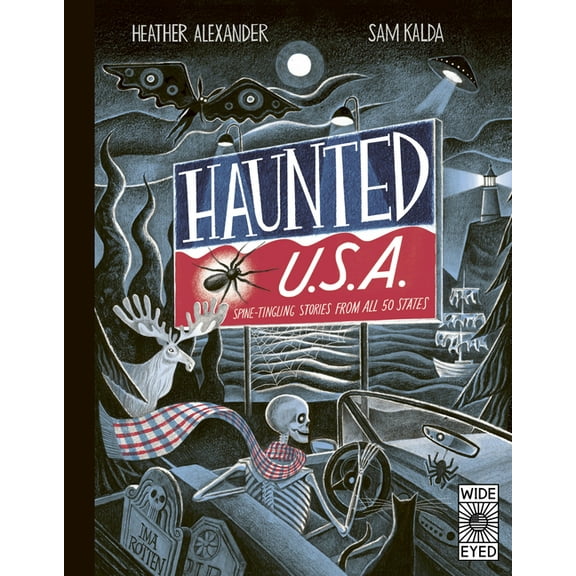Americana Haunted USA: Spine-Tingling Stories from All 50 States, (Hardcover)