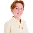 thumbnail image 2 of U.S. Polo Assn. Boys Long Sleeve Button Down Oxford Shirt, Sizes 4-18, 2 of 5