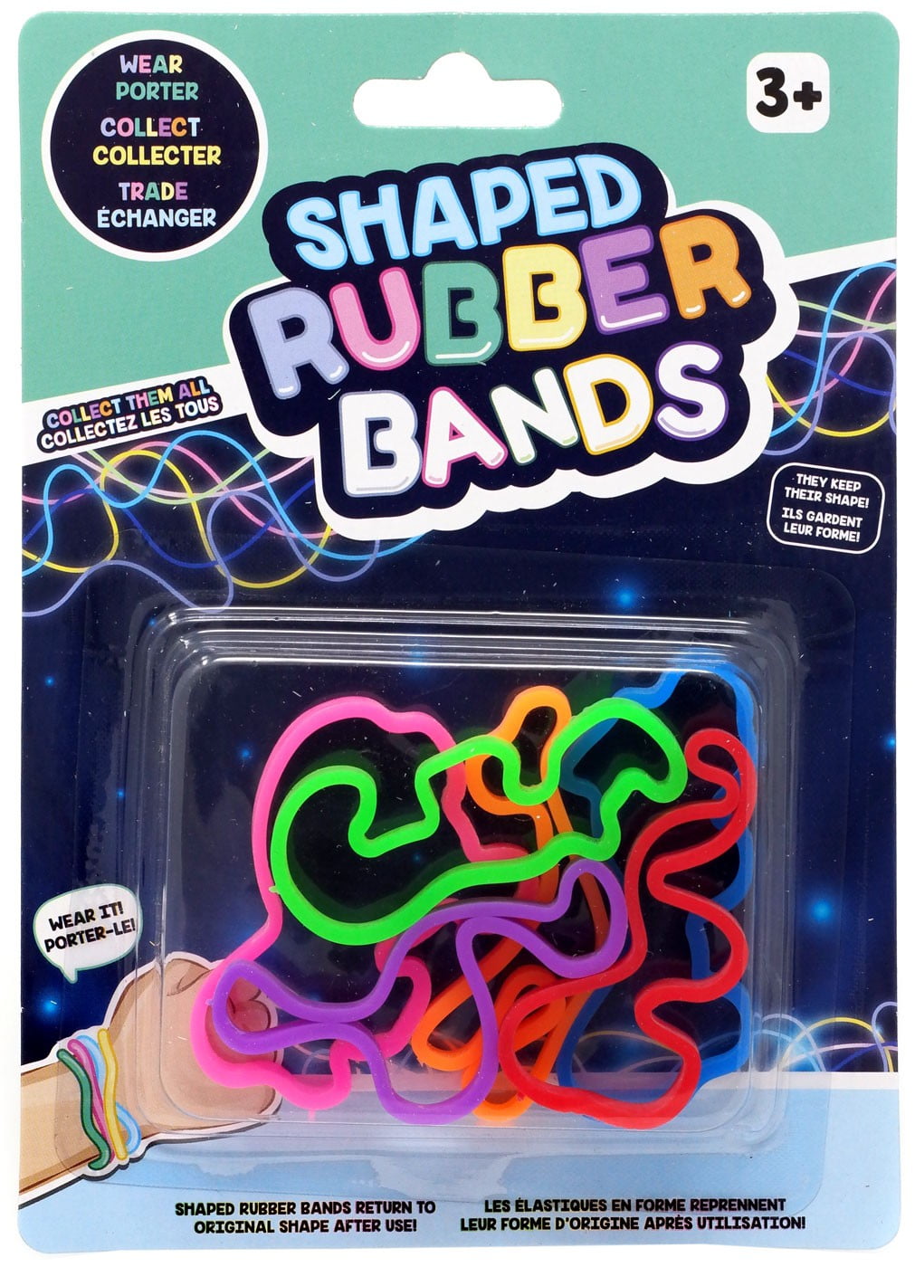 Shaped Rubber Bands Wildlife Shaped Rubber Band Bracelets