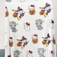 thumbnail image 4 of Sanrio-Manta de franela grande de dibujos animados de Hello Kitty, fantasma de Navidad, manta de siesta de sofá, Sábana de cama, regalo de Festival Kawaii, 4 of 4