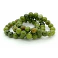 thumbnail image 5 of K-KED Green New Jade Smooth Round Natural Gemstone Beads Healing Energy Bracelet-6mm, 5 of 6