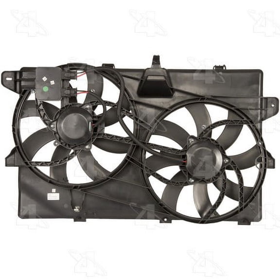 Four Seasons Dual Radiator and Condenser Fan Assembly P/N:76149 Fits select: 2007-2009 FORD EDGE, 2007-2009 LINCOLN MKX