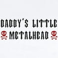 thumbnail image 2 of CafePress - Daddy's Little Metalhead Baby One Piece - Baby Light Bodysuit, Size Newborn - 24 Months, 2 of 4