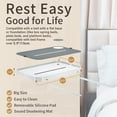 thumbnail image 6 of 17" Bedside Shelf for Bed Bedside Table Under Mattress Nightstand Organizer Bedside Storage Rack Bedside Tray for Box Spring/Plate/Platform/Dorm Bed, 6 of 16