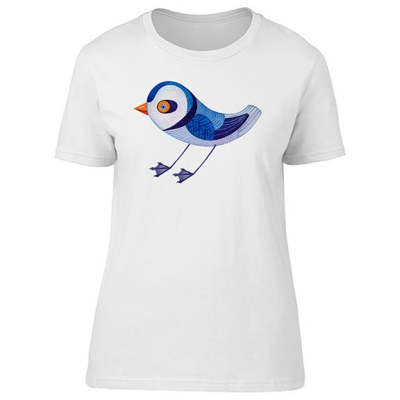 Abstract  Blue Bird T-Shirt Men -Image by Shutterstock, Male Small