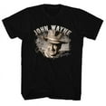 thumbnail image 3 of John Wayne Poppin' Out Black Adult T-Shirt, 3 of 4
