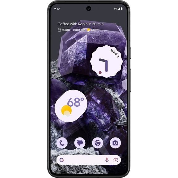 Restored Google Pixel 8 5G, 128GB, Obsidian - Unlocked (Refurbished)