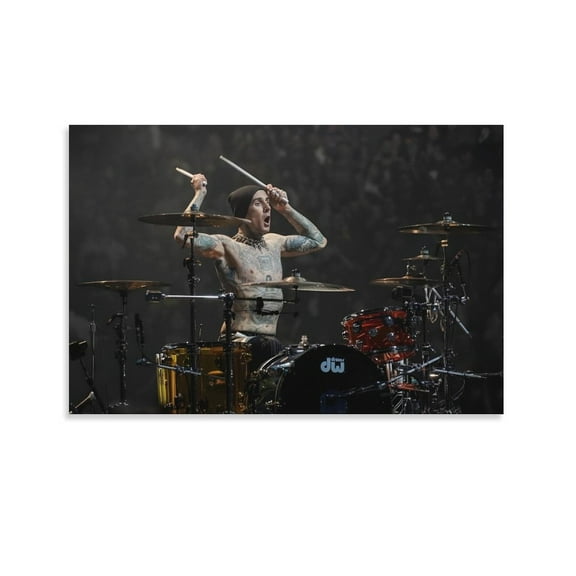 Travis Barker Poster (11) Poster Decorative Painting Canvas Wall Art Living Room Posters Bedroom Painting 16x24inch(40x60cm)