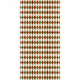 thumbnail image 2 of CafePress - Christmas Argyle - Large Beach Towel, Soft 30"x60" Towel with Unique Design, 2 of 3