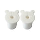 thumbnail image 3 of Pasacables Para Cables, Casquillos De Silicona, 2x Para Orificios De Pared De 1", Orificios Para Cables De Muebles, Color Blanco, 3 of 8