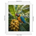 thumbnail image 2 of Paint by Numbers Kit for Adults, Parrot Banana Jungle Scene Paint by Numbers, Easy Paint by Numbers Kit for Adults Beginner, DIY Adult Paint by Number Kits on Canvas, Home Decor, 2 of 7