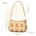 thumbnail image 3 of FORMRS Womens Shoulder Bag with Chain Strap Clutch Purse Cute Tote Handbag, Geometric Pattern, 3 of 7