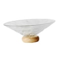 thumbnail image 4 of Porta fruteros con base de madera, mesas de comedor, snacks, cesta de frutas, cuenco ondulación del agua, 4 of 9