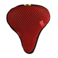 thumbnail image 1 of Almencla Seat Cushion Cover Cycling Components Mesh Mountain Bikes Seat Cover Red, 1 of 8