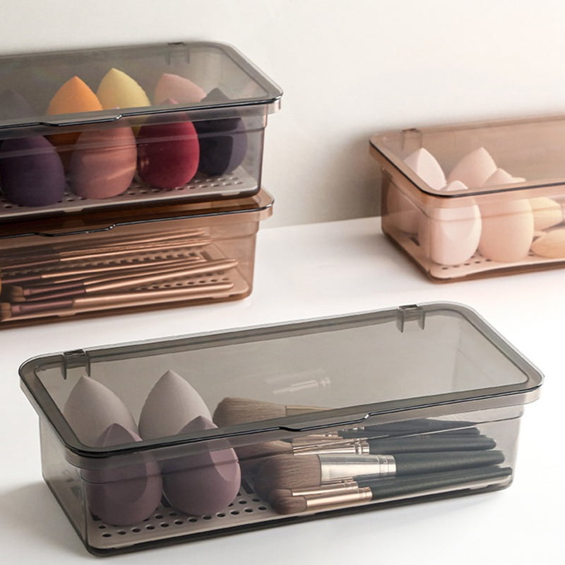 Flatware Tray with Lid,Utensil Storage with Lid Plastic Cutlery Tray,Cutlery Drawer Organizer Utensil Storage ContainerE