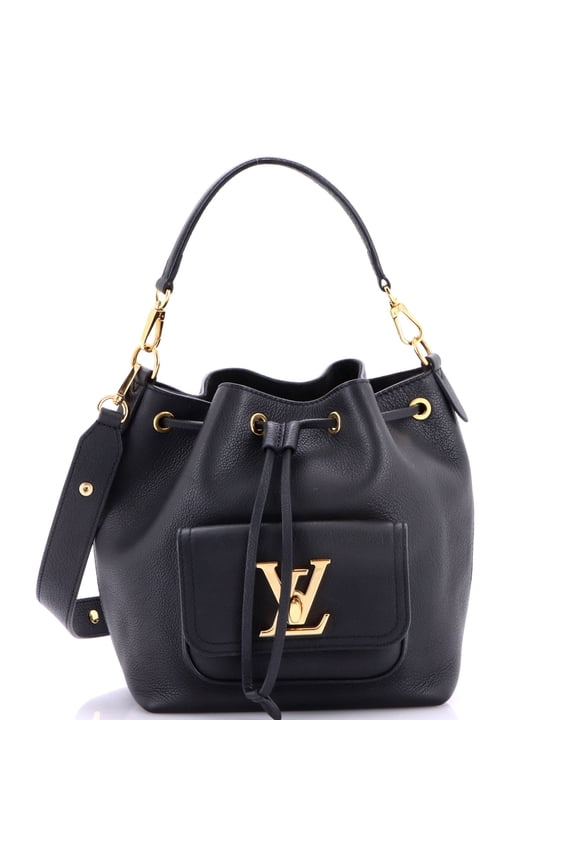Pre-Owned Lockme Pocket Bucket Bag Leather By Rebag