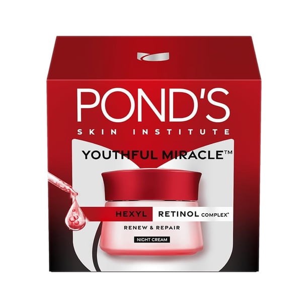 Crema de día Pond's Age Miracle con 10% de retinol, colágeno B3, 12 g