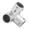 thumbnail image 6 of Reiche 3 Way Corner Elbow 316 Stainless Steel Pipe Connecting Fittings Hardware Accessories 22mm, 6 of 8
