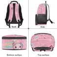 thumbnail image 6 of Aplkyhs Pink Cute Axolotl School Backpack for Boys Girls Ages 6-18 Large Capacity Ergonomic Padded Shoulder Straps Back to School Gift for Elementary Middle High School Students, 6 of 7