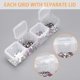 thumbnail image 3 of Diamond Embroidery Box, 3 Pack Colorful Diamond Painting Storage Box Containers Each with 28 Mini Compartments Grids Accessorie, 3 of 4