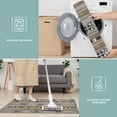 thumbnail image 6 of Brown Geometric Pattern with Arrows and Bulls Kitchen Rugs Sets Of 3,Kitchen Runner Rugs Non Skid Washable,Decorative Kitchen Floor Mats for Kitchen,Sink,Laundry,17"x30"+ 17"x47" + 17"x59", 6 of 6