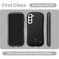 thumbnail image 7 of iFace First Class Galaxy S22 Plus Cute Shockproof Dual Layer Hard Shell Bumper Protection Drop Tested Ergonomic Design Phone Case for Girls and Women - Black, 7 of 7