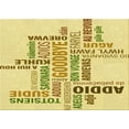 thumbnail image 1 of Ahgly Company Machine Washable Indoor Rectangle Transitional Caramel Brown Area Rugs, 8' x 12', 1 of 7