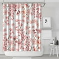 thumbnail image 2 of Waterproof Pioneer Shower Curtain 84x72 Inch Polyester Unique Colorful Floral Shower Curtain for Bathroom Hotel Home Decor with 12 Plastic Hooks, 2 of 5
