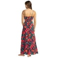 thumbnail image 4 of Roxy FLORAL FIESTA Women's Juniors' Hot Tropics Cutout Maxi Dress, US X-Large, 4 of 4